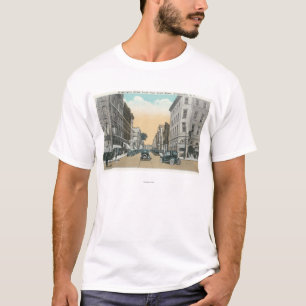 Northern View of Washington Street from Court T-Shirt