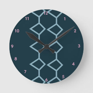 NorthernPine Teal Acrylic Wall Clock