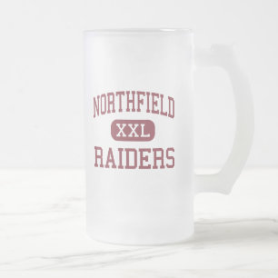 Northfield - Raiders - Middle - Northfield Frosted Glass Beer Mug
