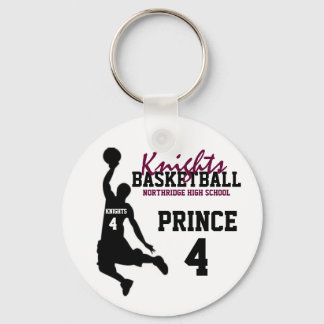 Northridge Basketball Personalised Keychain