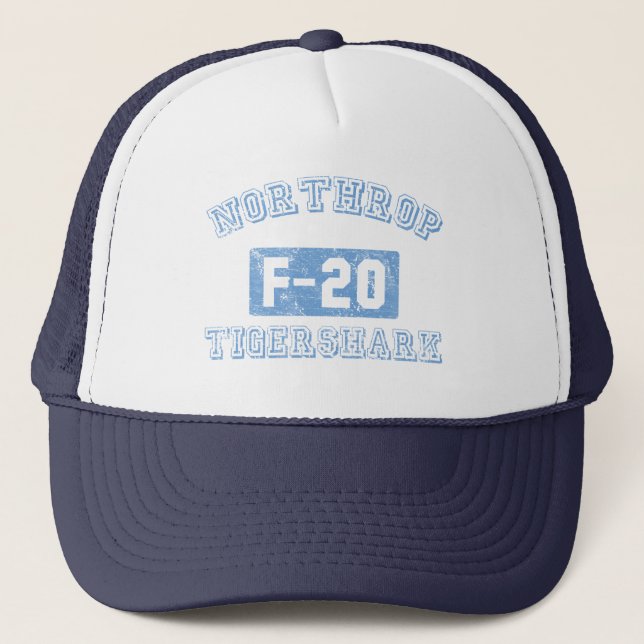 Northrop F-20 Tigershark - BLUE Trucker Hat (Front)