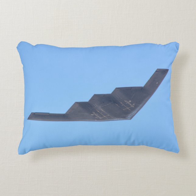 Northrop Grumman B-2 Spirit Accent Pillow (Front)