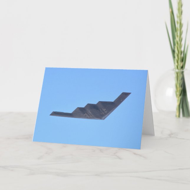 Northrop Grumman B-2 Spirit Greeting Card (Front)