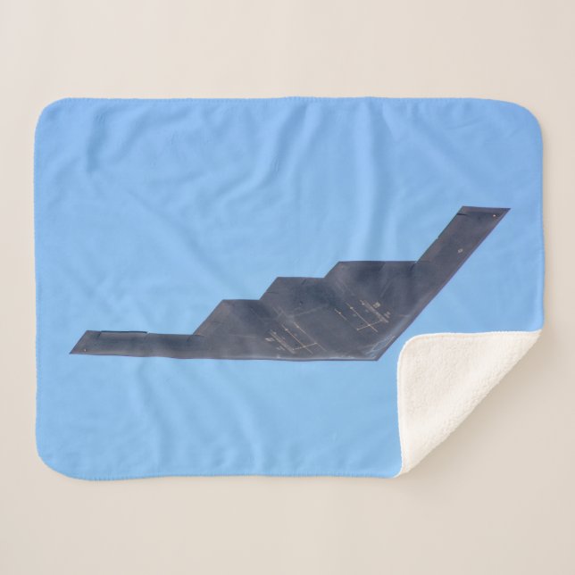 Northrop Grumman B-2 Spirit Sherpa Blanket  (Front (Horizontal))