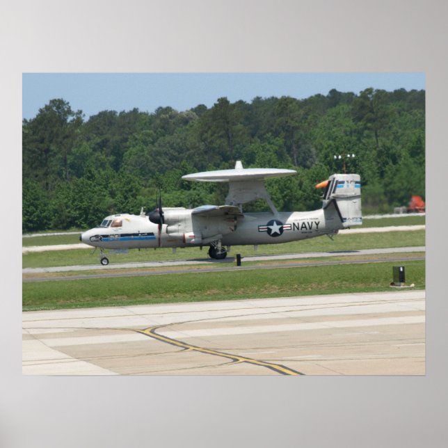 Northrop Grumman E-2C Hawkeye. Poster (Front)