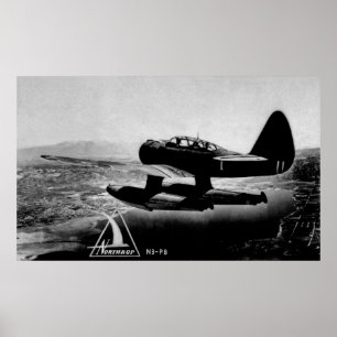 Northrop N3-PB  WWII Patrol Bomber Poster