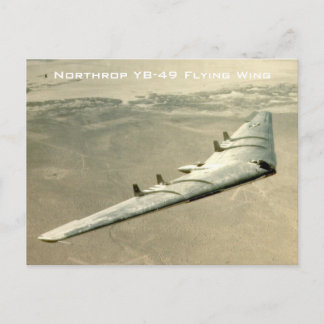 Northrop YB-49 Flying Wing Postcard