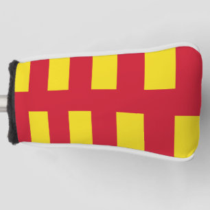 Northumberland county flag golf head cover
