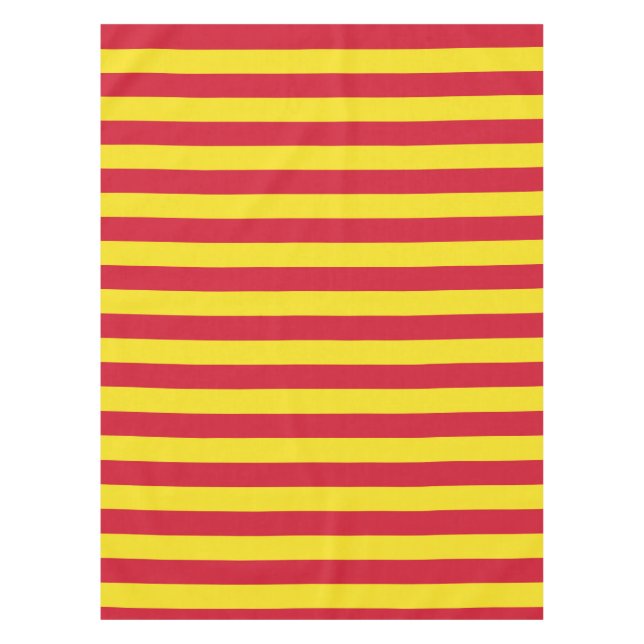 Northumberland flag stripes england symbol lines r tablecloth (Front)