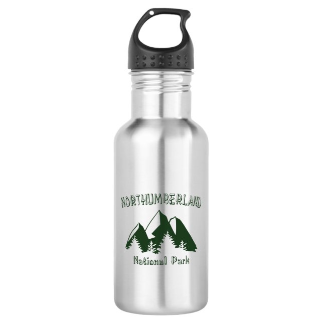 Northumberland National Park 532 Ml Water Bottle (Front)
