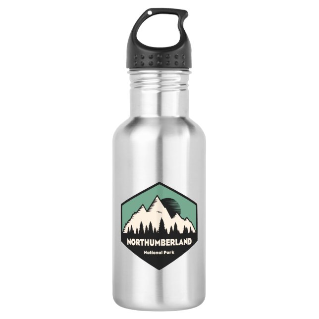 Northumberland National Park 532 Ml Water Bottle (Front)
