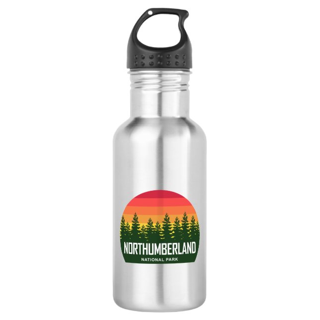 Northumberland National Park 532 Ml Water Bottle (Front)