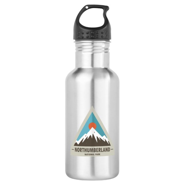 Northumberland National Park 532 Ml Water Bottle (Front)