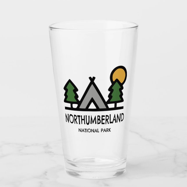 Northumberland National Park Glass (Front)