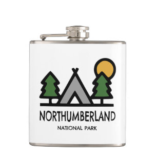 Northumberland National Park Hip Flask