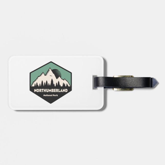 Northumberland National Park Luggage Tag (Back Horizontal)