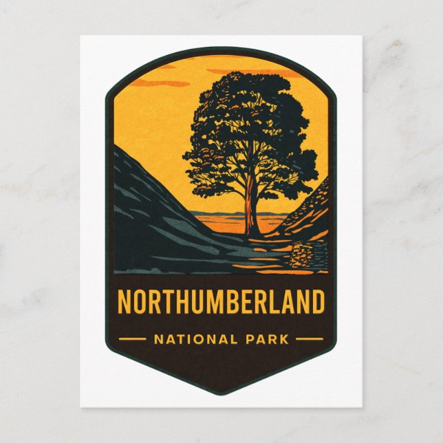 Northumberland National Park Postcard (Front)