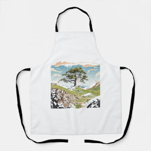 Northumberland National Park Sycamore Gap Tree Apron