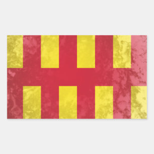 Northumberland Rectangular Sticker