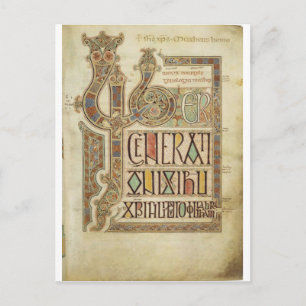 NORTHUMBRIA ANGLO SAXON POSTCARD