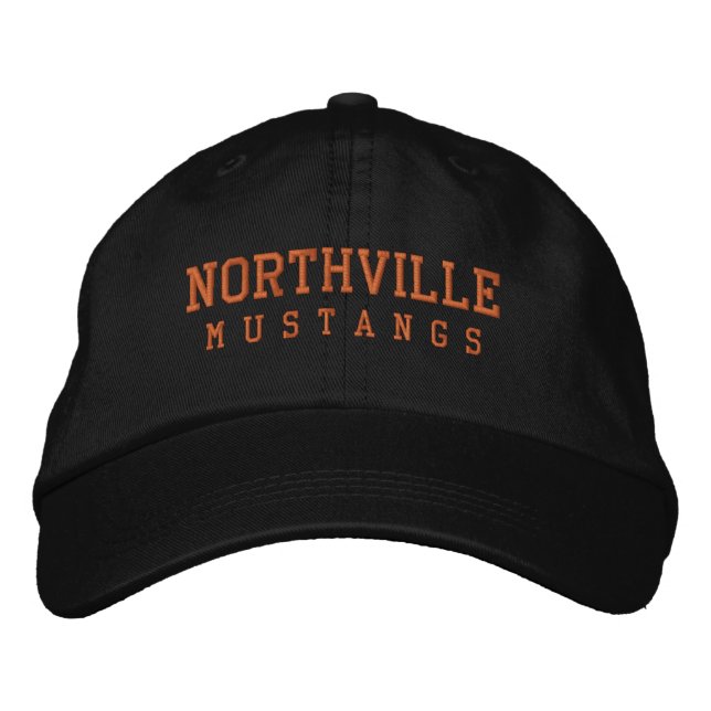 Northville High School Embroidered Baseball Hat (Front)