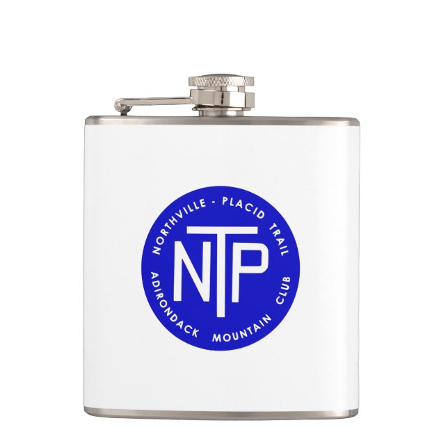 Northville-Placid Trail Hip Flask (Front)