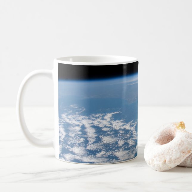 Northward The Florida Peninsula. Coffee Mug (With Donut)