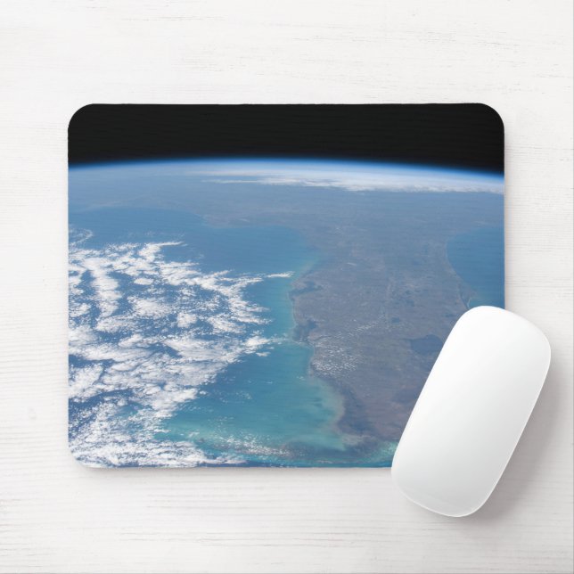 Northward The Florida Peninsula. Mouse Mat (With Mouse)