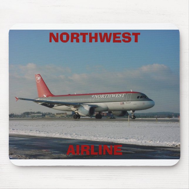 Northwest 1, AIRLINE, NORTHWEST Mouse Mat (Front)