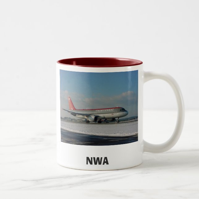 Northwest 1, NWA Two-Tone Coffee Mug (Right)