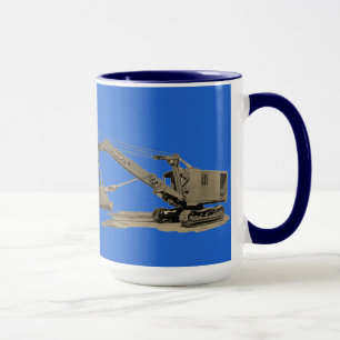 Northwest Crane and Shovel Heavy Equipment Antique Mug