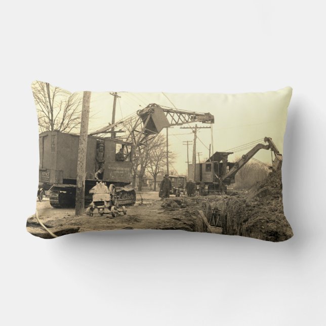 Northwest Crane and Shovel OPERATING ENGINEER 105 Lumbar Cushion (Front)