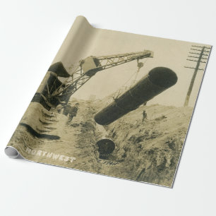 Northwest Crane and Shovel OPERATING ENGINEER Wrapping Paper