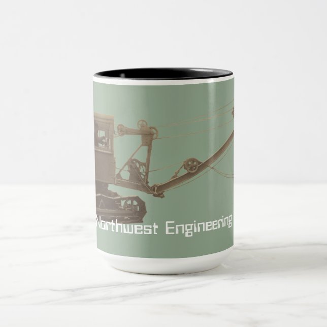 Northwest Crane Crane Operator Early Shovel Mug (Center)