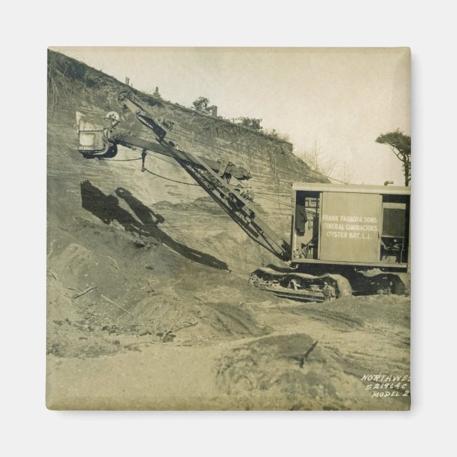 Northwest CRANE OPERATOR CABLE SHOVEL OPERATOR 4 Magnet (Front)