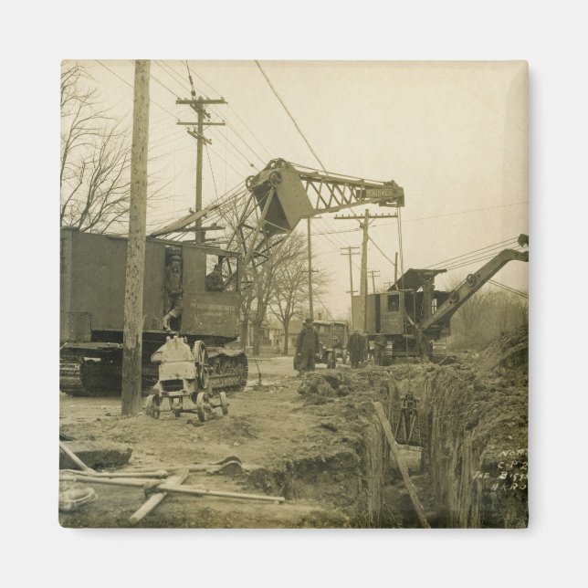 Northwest CRANE OPERATOR CABLE SHOVEL OPERATOR 5 Magnet (Front)