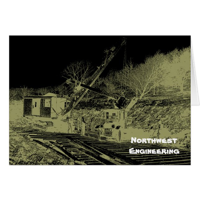 NORTHWEST ENGINEERING CRANE OPERATOR  DARK ART (Front Horizontal)