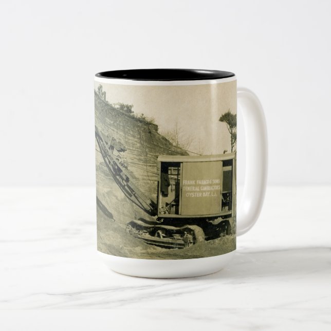NORTHWEST ENGINEERING CRANE SHOVEL MUG EARLY (Front Right)