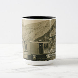 NORTHWEST ENGINEERING CRANE SHOVEL MUG EARLY