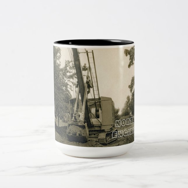 NORTHWEST ENGINEERING CRANE SHOVEL MUG EARLY (Center)