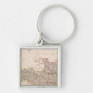 Northwest France Key Ring