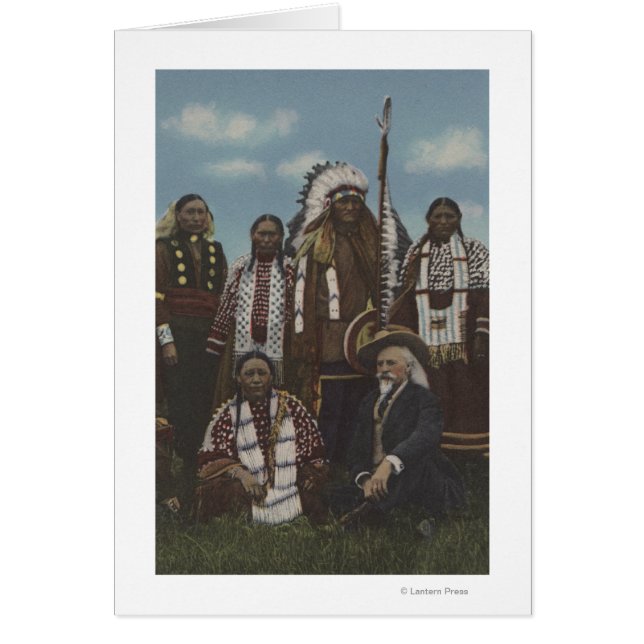 Northwest Indians - Buffalo Bill, Sitting Bull (Front)