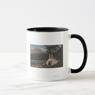 Northwest Indians - The Land of Sky Blue Mug