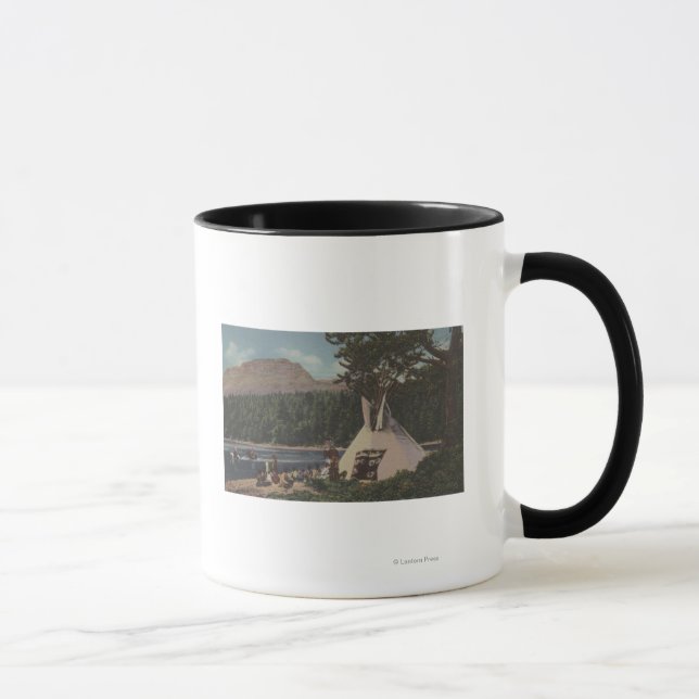 Northwest Indians - The Land of Sky Blue Mug (Right)