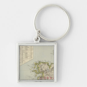 Northwest Ireland Key Ring