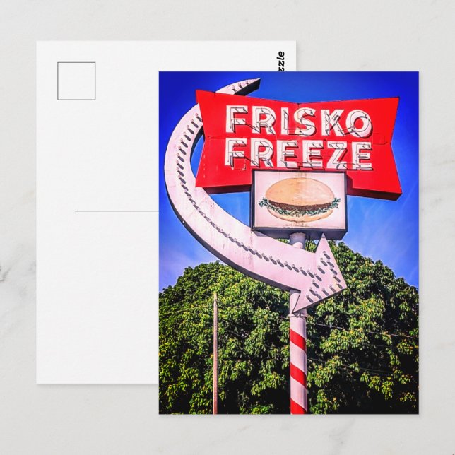 Northwest Neon: Frisko Freeze Postcard (Front/Back)
