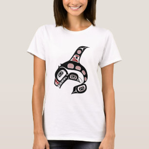 Northwest Pacific coast Haida art Killer whale T-Shirt