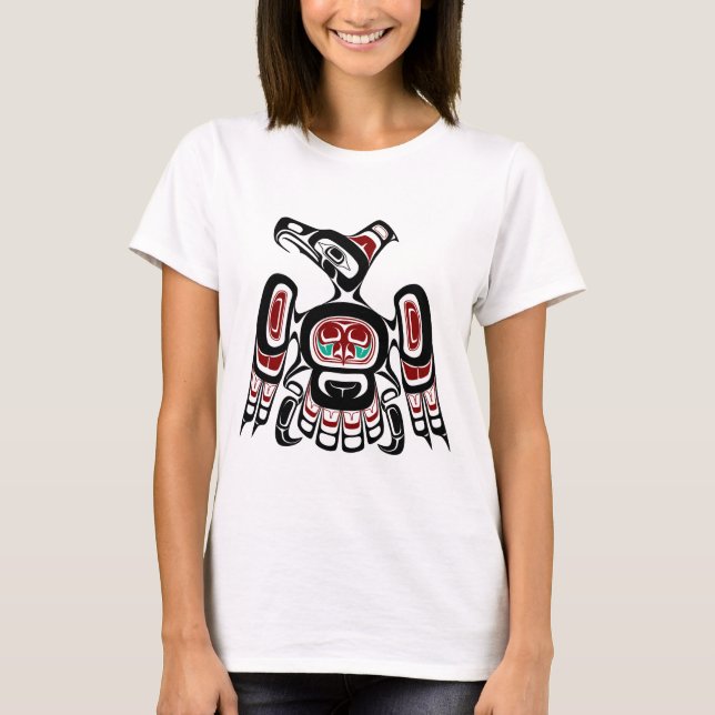 Northwest Pacific Coast Haida Kaigani Thunderbird T-Shirt (Front)