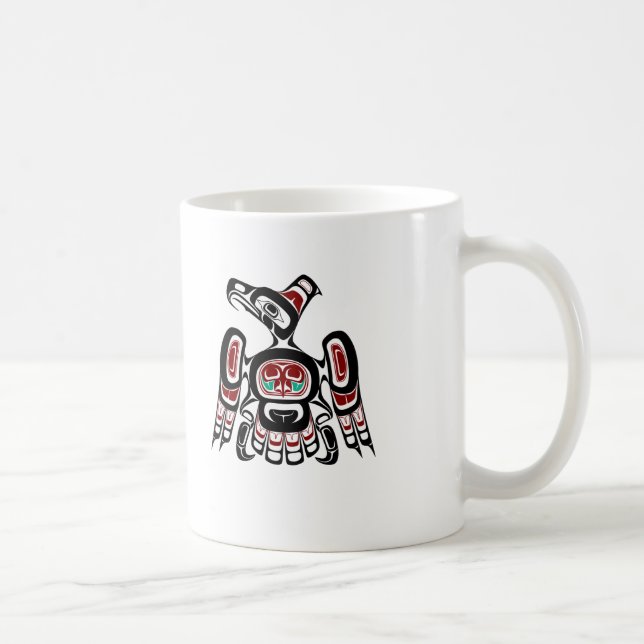 Northwest Pacific coast Kaigani Thunderbird Coffee Mug (Right)