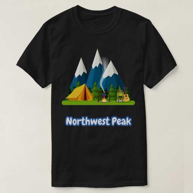 Northwest Peak T-Shirt (Design Front)